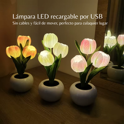 Tuliora - Lámpara LED de Tulipán