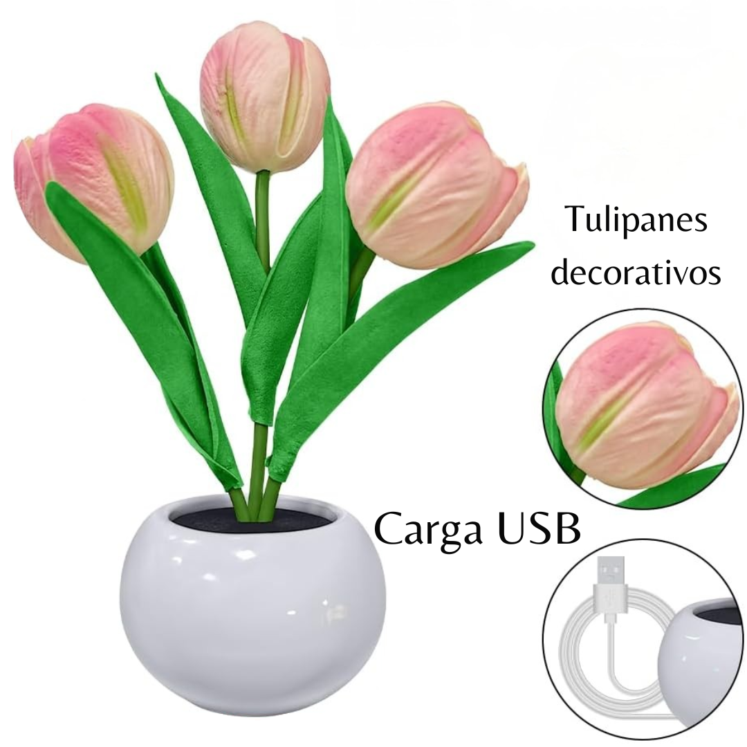 Tuliora - Lámpara LED de Tulipán